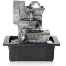 Fontaine d'intérieur de table avec éclairage LED