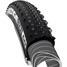Opona rowerowa Fringe - 24'x2.80, drutówka, pojedyncza, 60TPI - czarna -