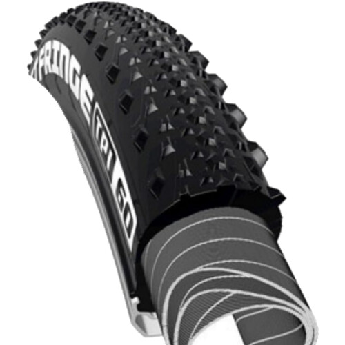 Fringe Cykeldæk - 24'x2.80 Wire Clincher Single60TPI - Sort -