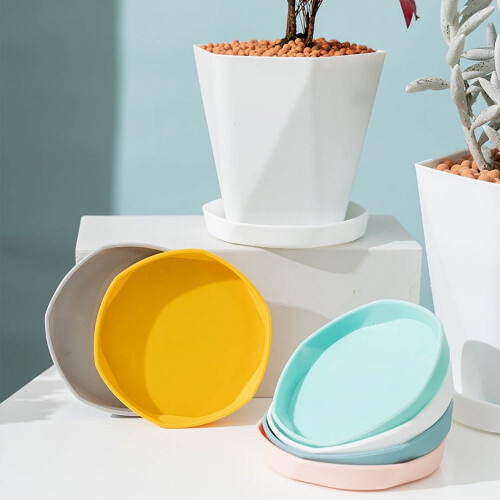 Sottovaso in plastica 11 cm 14,5 cm 18,8 cm