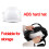 Foldable Hard Hat Safety Helmet, Adjustable ABS Construction Cap with Chin Strap and Breathable Lining, Blue 1PCS 5