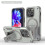 (iPhone 15 Pro, Titangrau) iPhone Hülle stoßfest mit Ständer und Magnetring 1