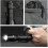 Flashlight Ring, 1'' Tatcical Flashlight Adapter Ring with Pocket Clip Flashlight Finger Release Ring for SureFire Flashlight 2