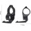 Flashlight Ring, 1'' Tatcical Flashlight Adapter Ring with Pocket Clip Flashlight Finger Release Ring for SureFire Flashlight 3