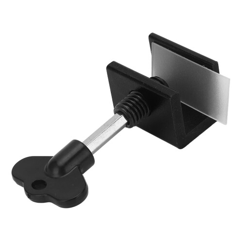 6 Sets Adjustable Sliding Window Lock Aluminum Alloy Stopper for Home Security and Ventilation Control 2