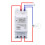 Din Rail Digital Timer Switch 220V 7 Days Programmable Time Relay with Battery Backup and Manual Override 2