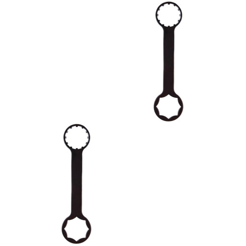 Bike Front Fork Spanner Double Head Alloy2pcs
