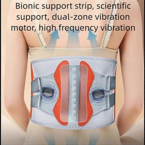 (Μπλε) Ζώνη Hugterra, Hugterra Belt Massager 2025, Ζώνη Ισχιαλγίας 3 σε 1 2