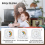(Blue)VT01 Visual Timer with Protective Case Rainbow Disk 60 Minute Countdown Timer for Kids and Adults 3