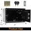 Electronic Safe Box with Smart Sensor Light, Steel Digital Security Safe for Home Office Wall Mount 3