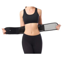 Women's Self Heating Magnetic Therapy Back Support Belt, Adjustable Breathable Elastic Brace Medium Size