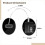 2 Pack Childproof Cabinet Locks, Keyless Combination Security for Drawers and Doors, No‑Drill Adhesive Install 5