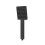 NES Home Nes Home Black Finish Square Shower Handset Bathroom 5