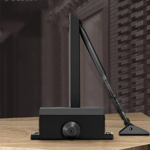 Automatic Door Closer Hydraulic Adjustable Speed Soft Silent Operation for Heavy Doors Large Size 2