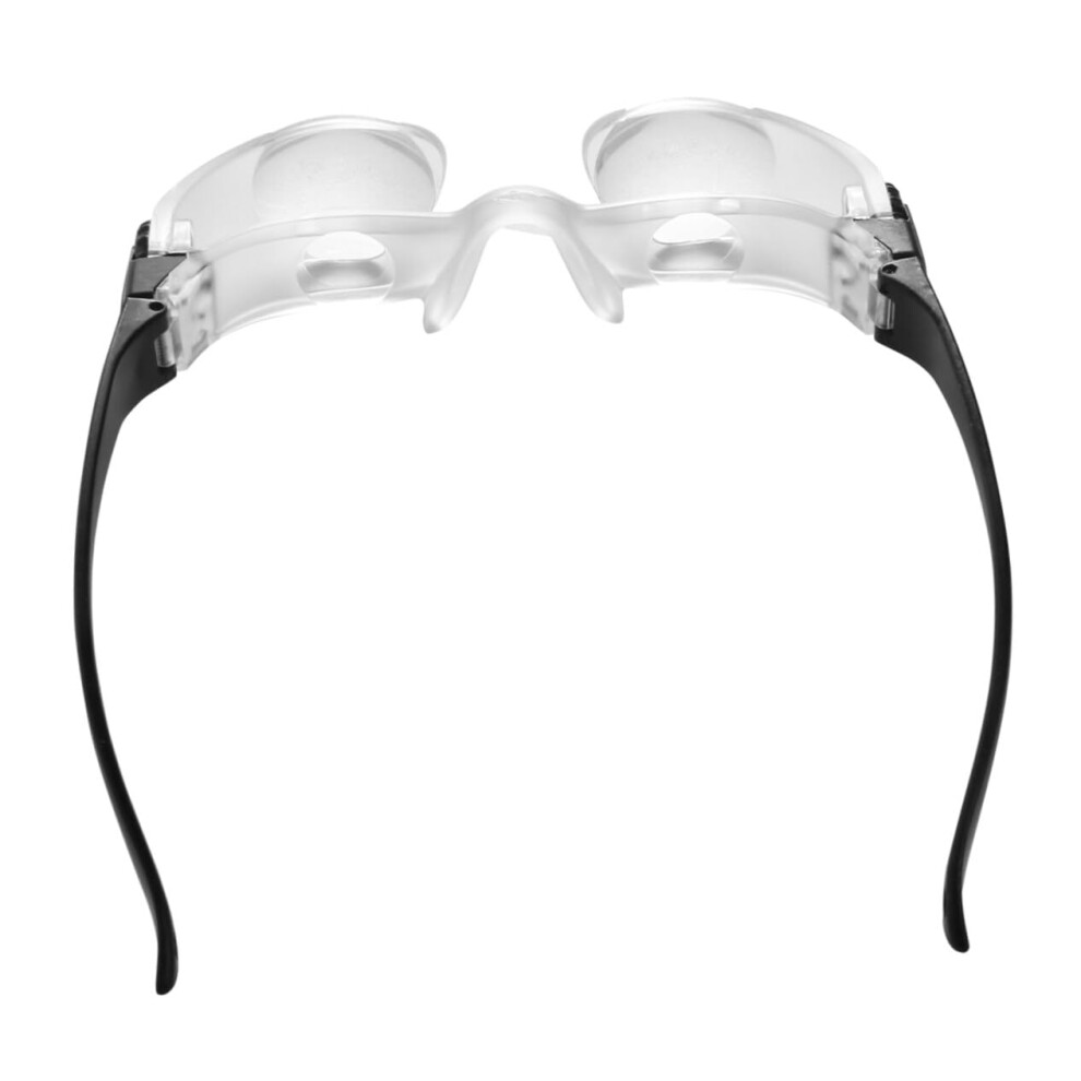 Adjustable Dual Focus Magnifying Glasses Binocular Eyewear for TV Viewing, Fishing and Concerts