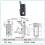 Sealed Lever Latch for Air Conditioning Panels, Same Pressure Flat Panel Lock Silver XK140‑BS 2