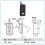 Sealed Lever Latch for Air Conditioning Panels, Same Pressure Flat Panel Lock Silver XK140‑BS 5