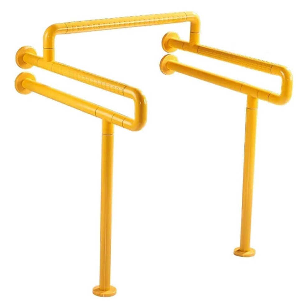 Grab Bar for Toilet and Bathroom, NonSlip Stainless Steel Safety Handrail for Elderly, HeavyDuty Support