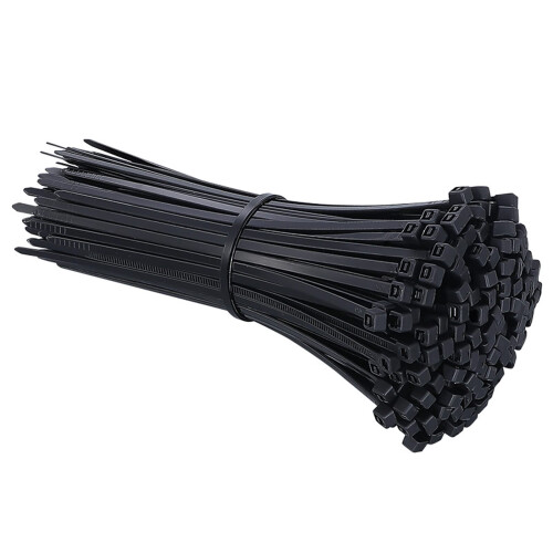 SelfLocking Nylon Cable Ties 500pcs MultiLength Zip Tie Pack for Heavy Duty Cable Management