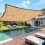 Sun Shade Canopy Waterproof UV Block Sand 6.5' x 6.5' 4