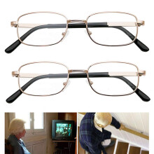 Blue Light Blocking Reading Glasses +1.50 for Men and Women, UltraLight AntiFatigue Readers 2 Pack