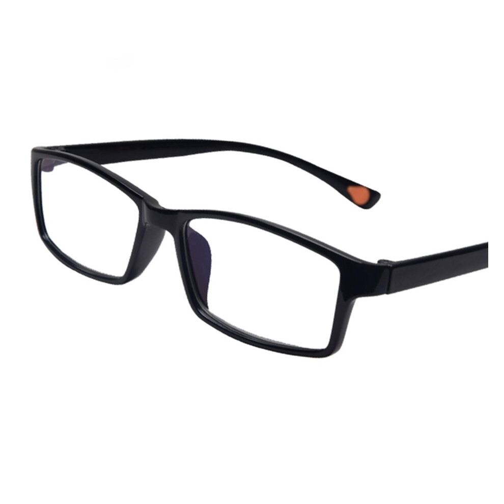 Reading Glasses 2.50x for Men and Women, Lightweight Frame with Spring Hinge Comfort Fit