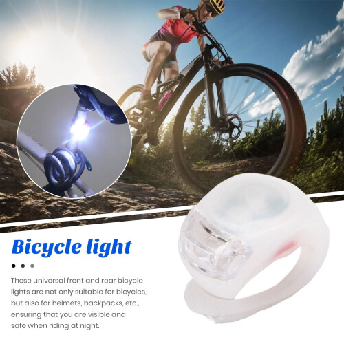 Toudaret bicycle front light waterproof super bright 2 pcs 1