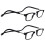 2 Pack Blue Light Blocking Reading Glasses 3.0x with Adjustable Magnetic Bridge Bifocal Black 1