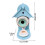 Grinch Christmas bird house and feeder set 3