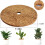 Coconut Fibers Mulch Ring Tree Protector Mat 100% Natural Coco Coir 2