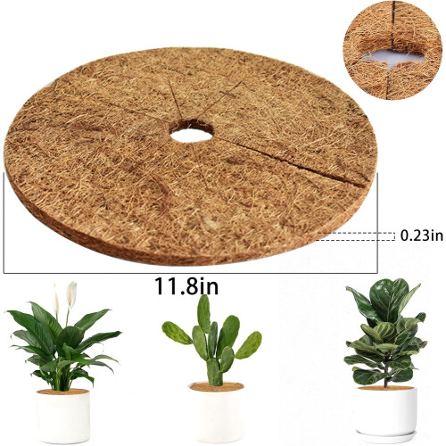 Coconut Fibers Mulch Ring Tree Protector Mat 100% Natural Coco Coir 1