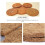 Coconut Fibers Mulch Ring Tree Protector Mat 100% Natural Coco Coir 4