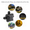 3-Way Junction Box IP68 Waterproof Outdoor Lighting Black 3