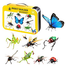 3D Wooden Animal Puzzle for Kids, Dual Assembly Modes, STEM Educational Toy for Creative Learning