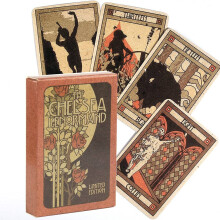 Lenormand Tarot Deck and Oracle Divination Cards for Beginners, Dual Reading Modes, Party Games