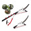 Telescopic Pole Saw 3m Extendable Tree Pruning Tool with Sharp Dual Blades and Lightweight Aluminum Handle 2