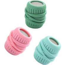 3pcs Reusable Laundry Balls Set for Pet Hair Removal, TPE Fabric Softener Dispenser for Washer and Dryer