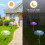 Solar Flower Light Outdoor Waterproof Pathway Decor 1 Piece 3