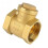 3 Inch Brass Swing Check Valve for Water Pipe, Automatic Backflow Prevention, Durable Construction 2
