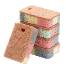 Double Sided Dishwashing Sponge Set with DualSided Cleaning Power, Scratch Deep Clean for Kitchen