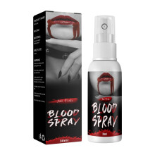 Fake Blood Spray for Halloween Makeup and Cosplay, Realistic Washable Costume Safe SFX Blood
