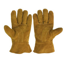 Industrial Cowhides Work Glove Antislip for Metal Cutting