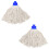 Cotton Mop Replacement Head 2 Pack, Fast Absorption Looped End String Mop Refill for 3/4 Inch Acme Thread Pole 1