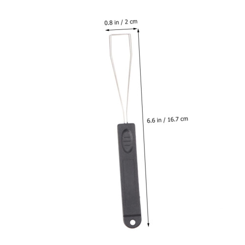 2Pcs Mechanical Keyboard Keycap Puller with Steel Wire Clips, Safe Easy Cleaning Tool for Computer 1