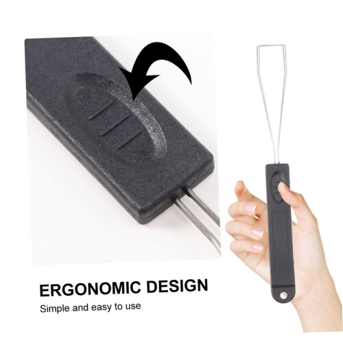 2Pcs Mechanical Keyboard Keycap Puller with Steel Wire Clips, Safe Easy Cleaning Tool for Computer 2