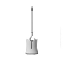 Toilet Brush with Holder Wall Mounted Set, Long Handle for Bathroom, Fast Dry Ventilation Design