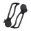 Mountain Bike Handle Bar End Auxiliary Handle Rest-Black 1