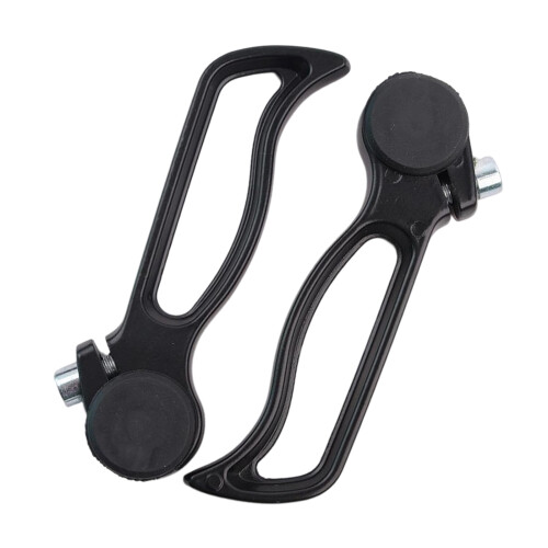 Mountain Bike Handle Bar End Auxiliary Handle Rest-Black