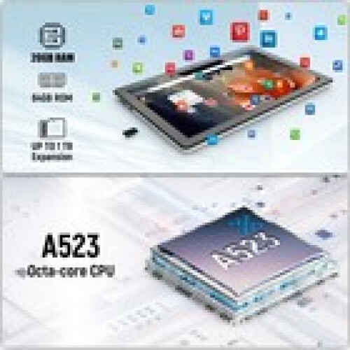 2025 10.1 Inch Android 15 Tablets 20GB+64GB/1TB 5000mAh Tablet PC Dual Camera 2