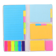 FOYTOKI 410 Pack Colorful Sticky Notes for Office School and Home CleanRemovable Adhesive Square Design